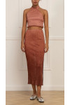 JULIACA LUREX MAXI SKIRT WITH ULIACA LUREX TOP